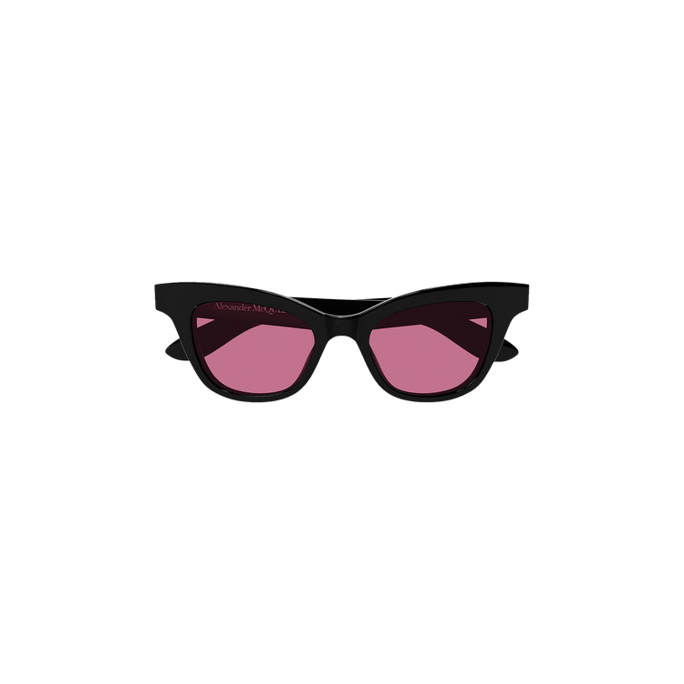 Alexander McQueen Cat Eye Sunglasses — Black