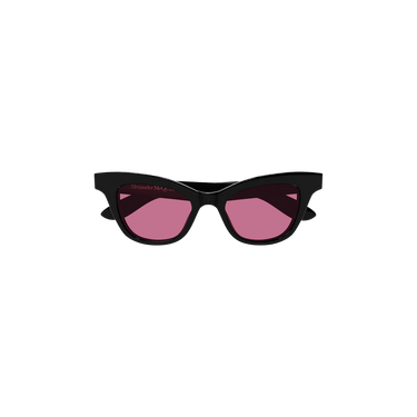 Alexander McQueen Cat Eye Sunglasses — Black