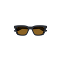 Alexander McQueen Square Sunglasses — Grey