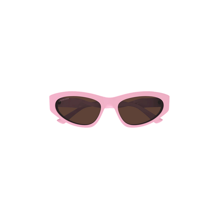 Balenciaga Cat Eye Sunglasses — Pink