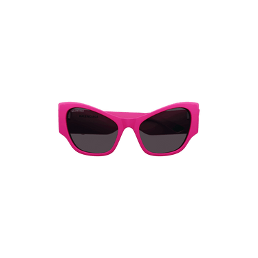 Balenciaga Cat Eye Sunglasses — Pink