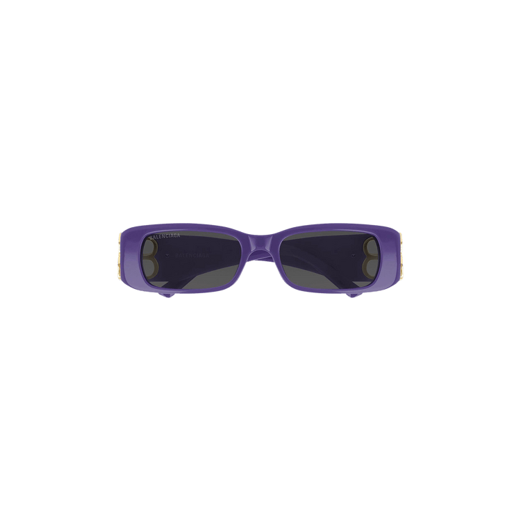 Balenciaga Rectangular Sunglasses — Purple