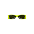 Balenciaga Rectangular Sunglasses — Yellow
