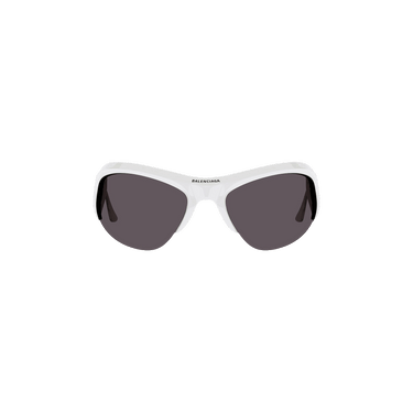 Balenciaga Cat Eye Sunglasses — White