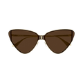 Balenciaga Cat Eye Sunglasses — Gold