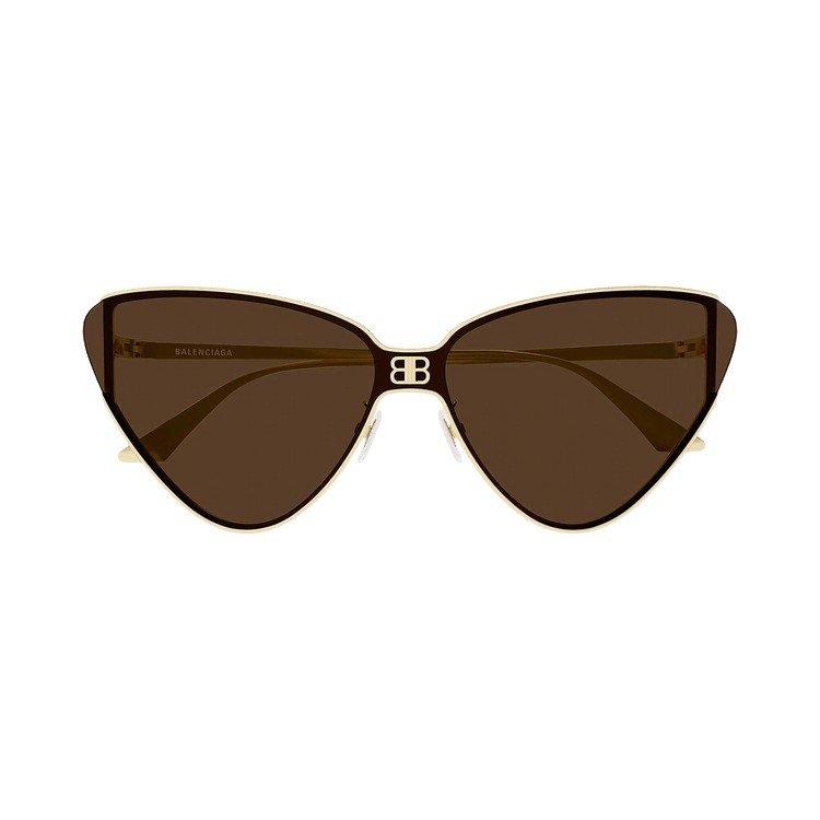 Balenciaga Cat Eye Sunglasses — Gold