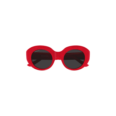 Balenciaga Cat Eye Sunglasses — Red