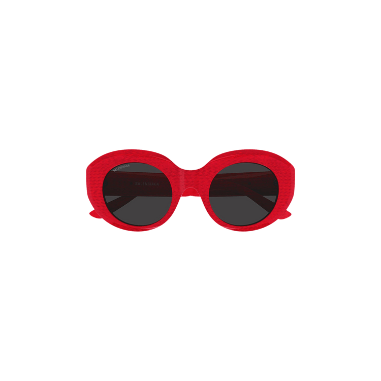 Balenciaga Cat Eye Sunglasses — Red