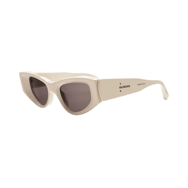 Balenciaga Cat Eye Sunglasses — Tan