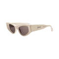 Balenciaga Cat Eye Sunglasses — Tan