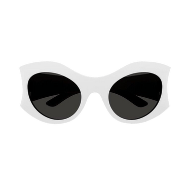 Balenciaga Round Sunglasses — White