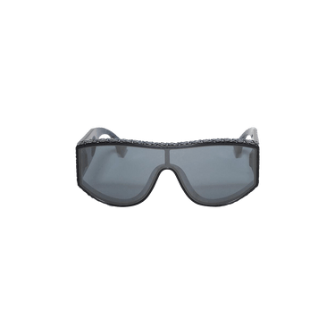 Fendi Lab Shield Sunglasses — Blue