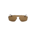 Fendi Shield Sunglasses — Brown