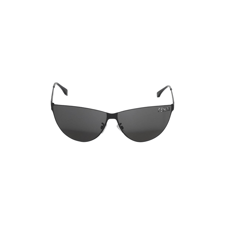 Fendi Cut-Out Sunglasses — Black