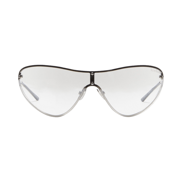 Acne Studios Metal Frame Sunglasses — Silver