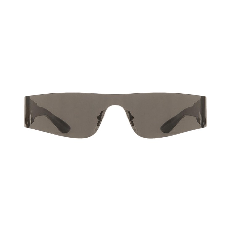 Balenciaga Mono Rectangle Sunglasses — Black