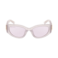 Balenciaga Bossy Round Frame Sunglasses — Pink