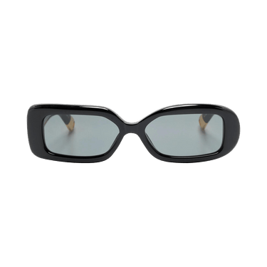 Jacquemus Rond Carre Sunglasses — Black
