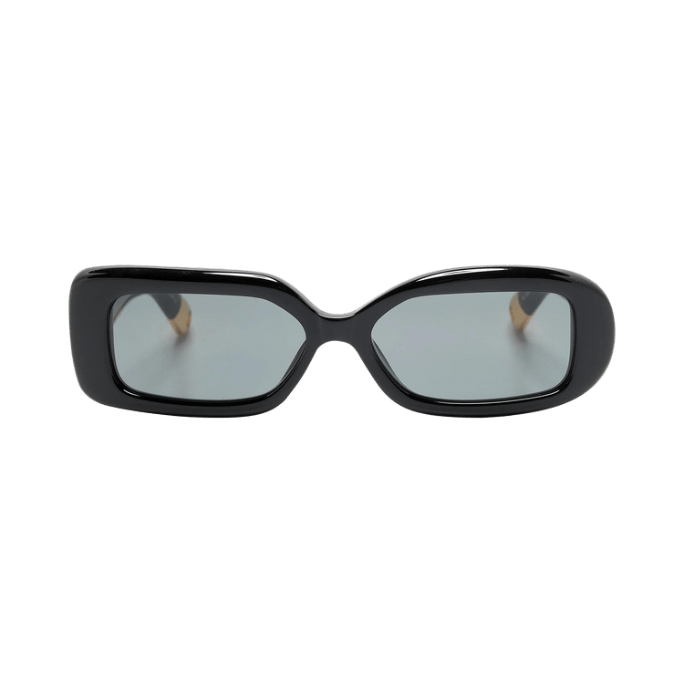 Jacquemus Rond Carre Sunglasses — Black