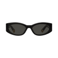 Jacquemus Oval Sunglasses — Black