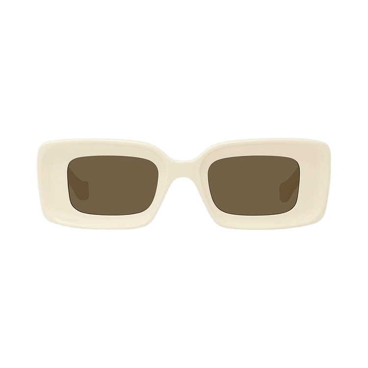 Loewe Chunky Anagram Sunglasses — White