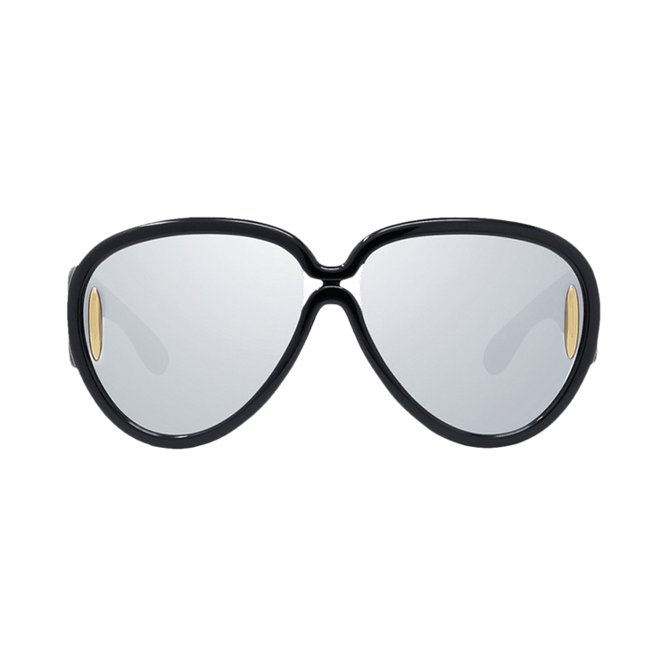 Loewe x Paula's Ibiza Pilot Mask Sunglasses — Black