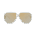 Loewe x Paula's Ibiza Pilot Mask Sunglasses — White