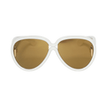 Loewe x Paula's Ibiza Pilot Mask Sunglasses — White