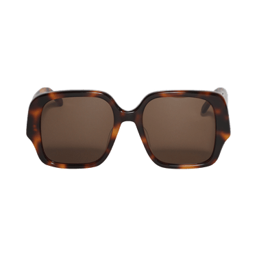 Loewe Square Slim Sunglasses — Brown