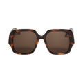 Loewe Square Slim Sunglasses — Brown