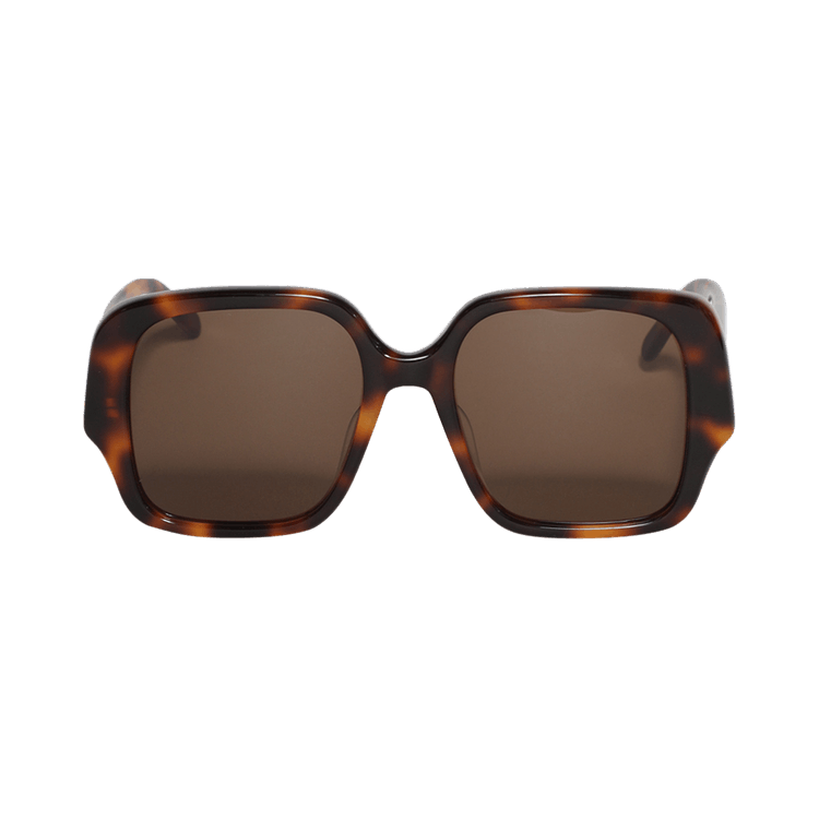 Loewe Square Slim Sunglasses — Brown