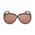 Loewe x Paula's Ibiza Pilot Mask Sunglasses — Green