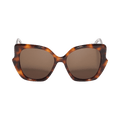 Loewe Butterfly Frame Sunglasses — Brown