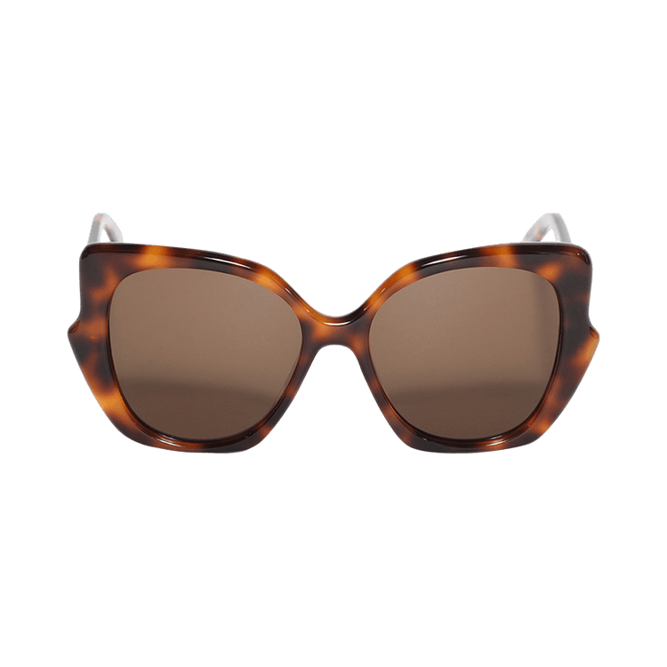 Loewe Butterfly Frame Sunglasses — Brown
