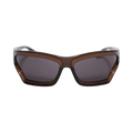 Loewe Arch Mask Sunglasses — Brown