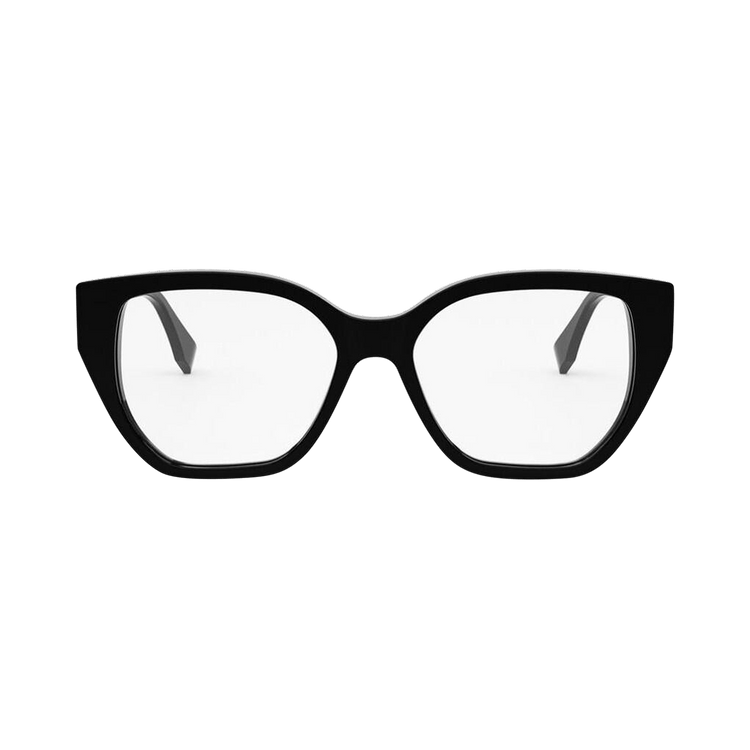 Fendi Diamond Geometric Sunglasses — Black