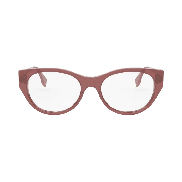 Fendi Diamond Cat Eye Sunglasses — Red