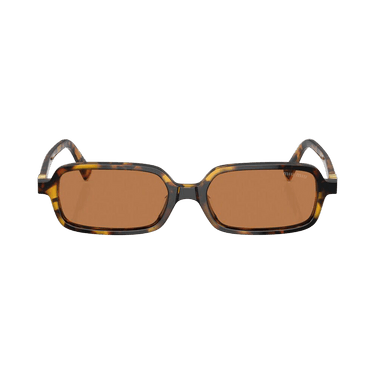Miu Miu Rectangular Sunglasses — Brown