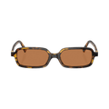 Miu Miu Rectangular Sunglasses — Brown
