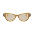 Fendi Shield Sunglasses — Yellow