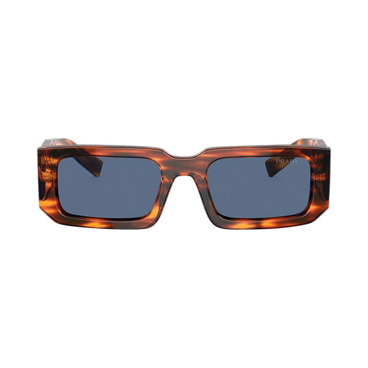 Prada Rectangular Sunglasses — Brown