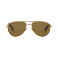 Prada Aviator Sunglasses — Gold