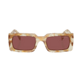 Prada Rectangular Sunglasses — Tan