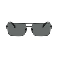 Prada Rectangular Sunglasses — Black