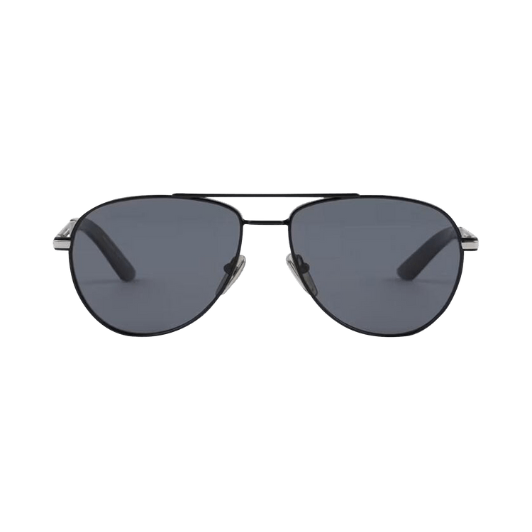 Prada Aviator Sunglasses — Black