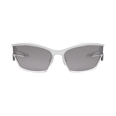Givenchy Wraparound Frame Sunglasses — Grey