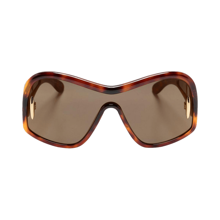 Loewe Square Mask Sunglasses — Brown