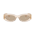 Miu Miu Glimpse Sunglasses — Brown