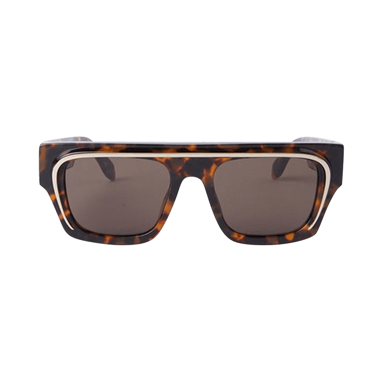 Palm Angels Salton Sunglasses — Brown