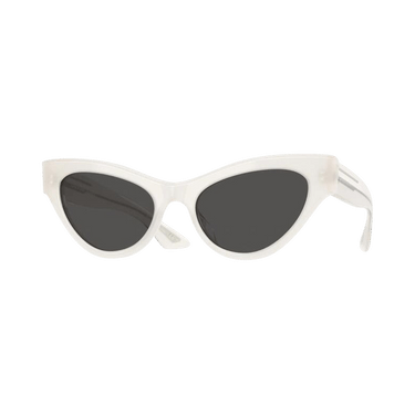 Khaite Cat Eye Sunglasses — White